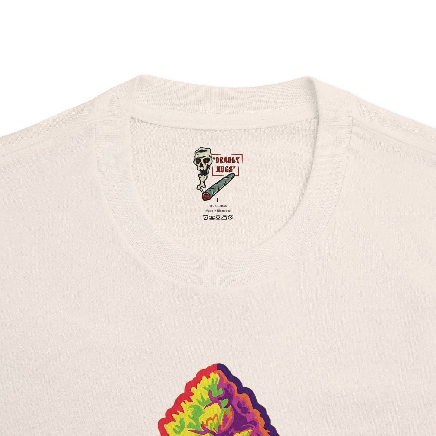 Pop-Art Bud / Vibrant Color Cannabis Bud Art Graphic Tee / Andy Warhol Style Pop-Art Streetwear / 420 Underground Stoner Culture / DEADLY NUGS