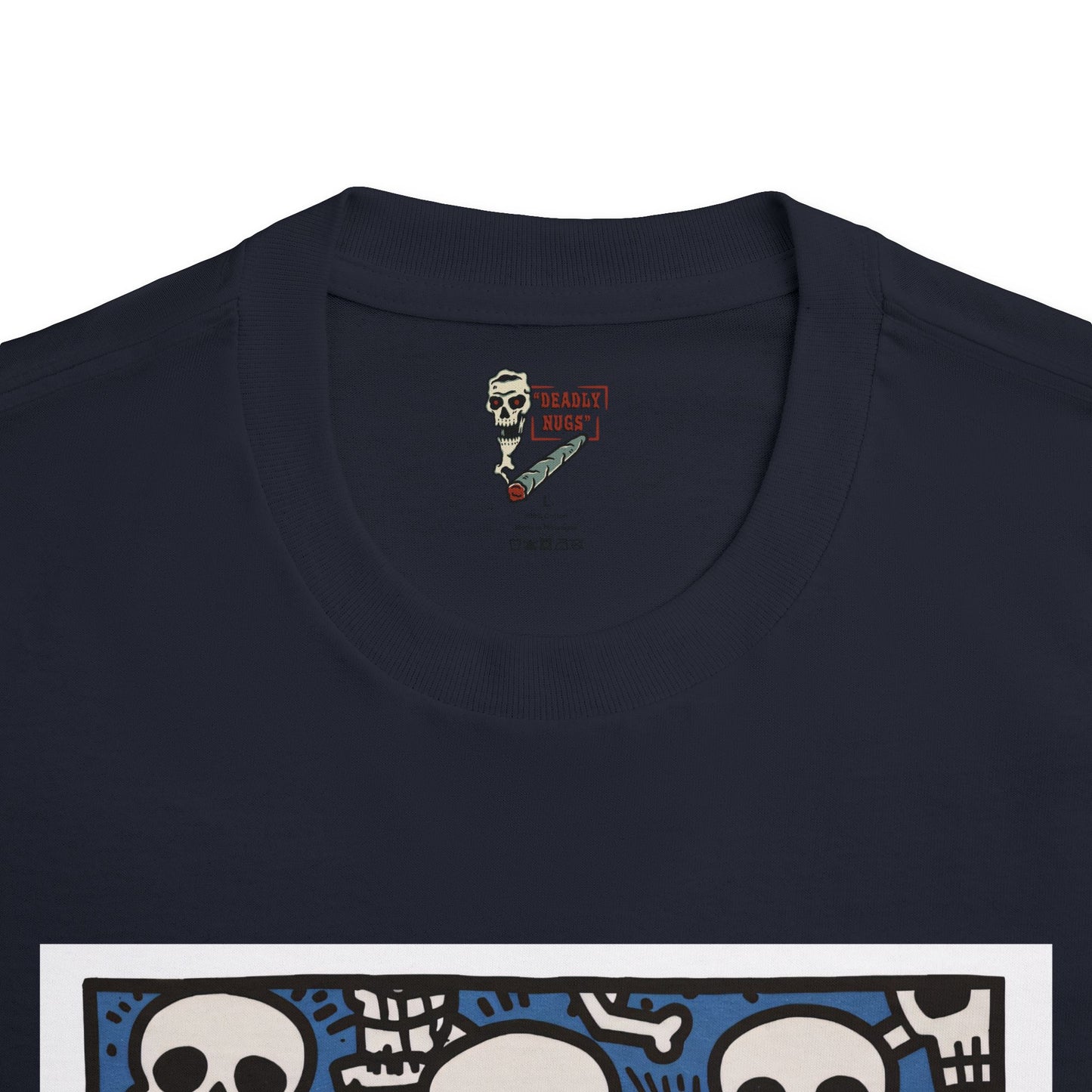 Deadly Crush / Premium Unisex Graphic Tee Aesthetic Print Skull Art Streetwear / DEADLY NUGS