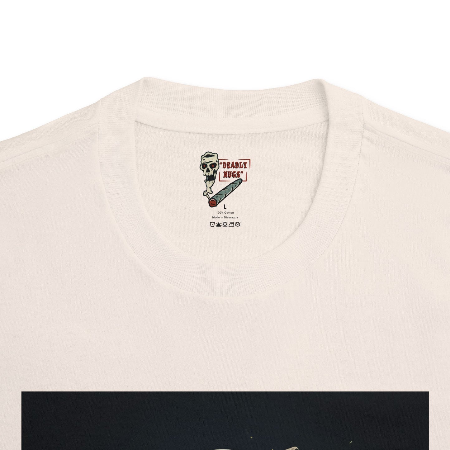 Crusher / Premium Unisex Graphic Tee Aesthetic Print Skull 420 Streetwear / DEADLY NUGS
