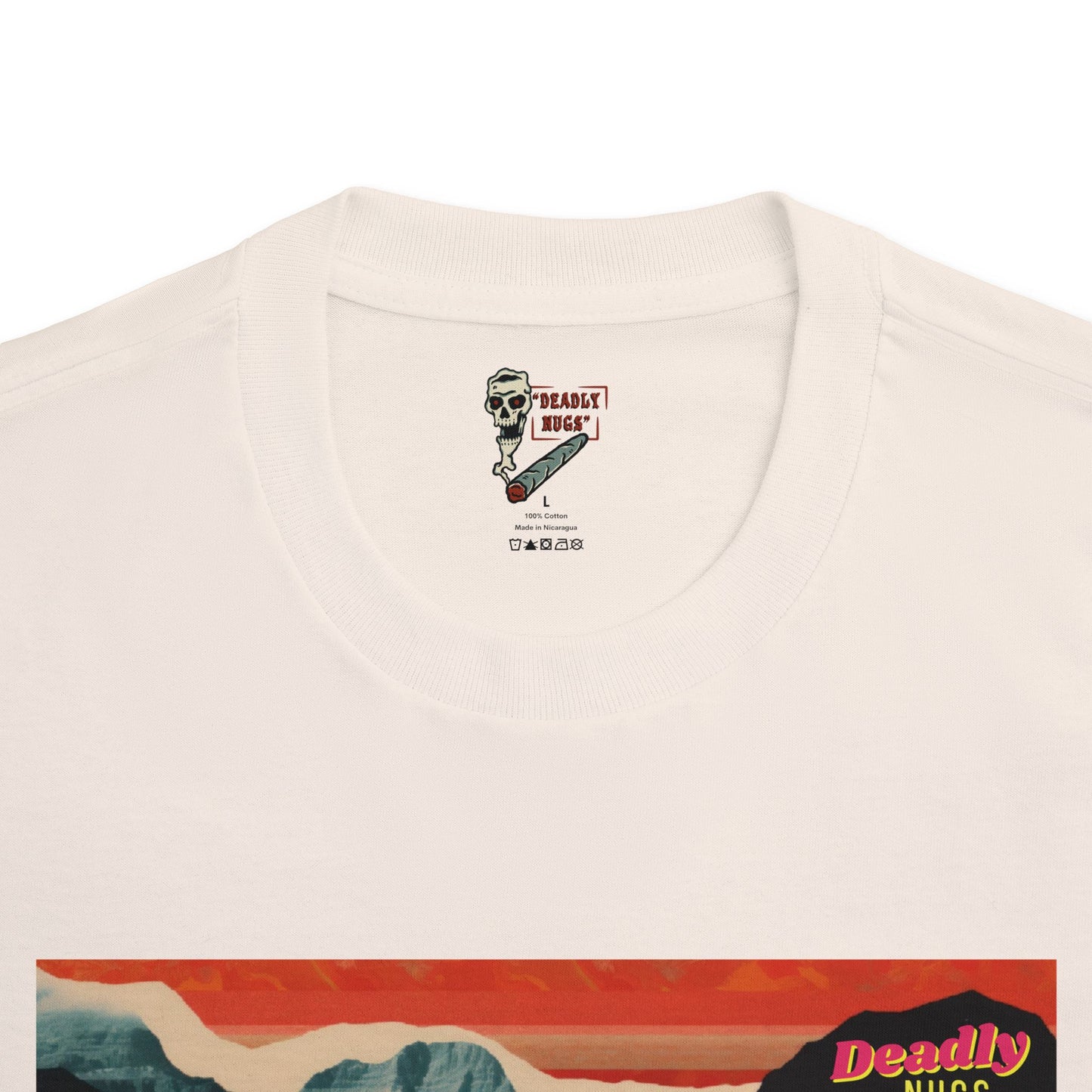 Road Traveler T-Shirt DEADLY NUGS Aesthetic Print Unisex Graphic Tee