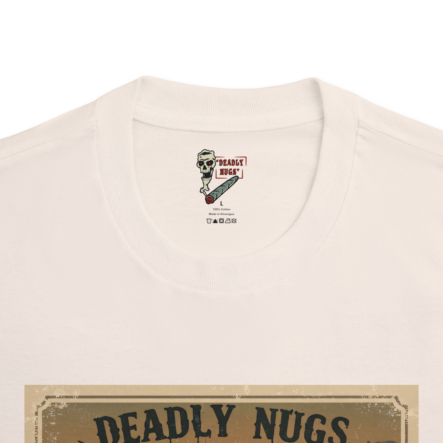 Jungle Escape / Premium Unisex Graphic Tee Aesthetic Print Skeleton 420 Streetwear / DEADLY NUGS