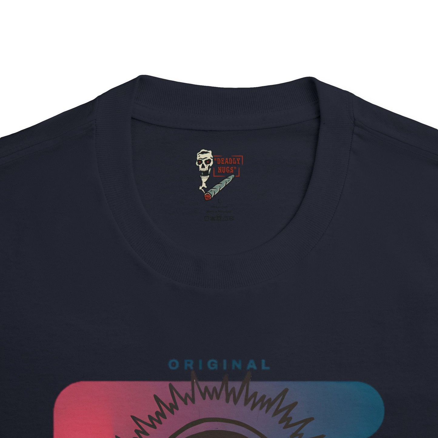Through the Infinite / Premium Unisex Graphic Tee Aesthetic Print Skull 420 / DEADLY NUGS