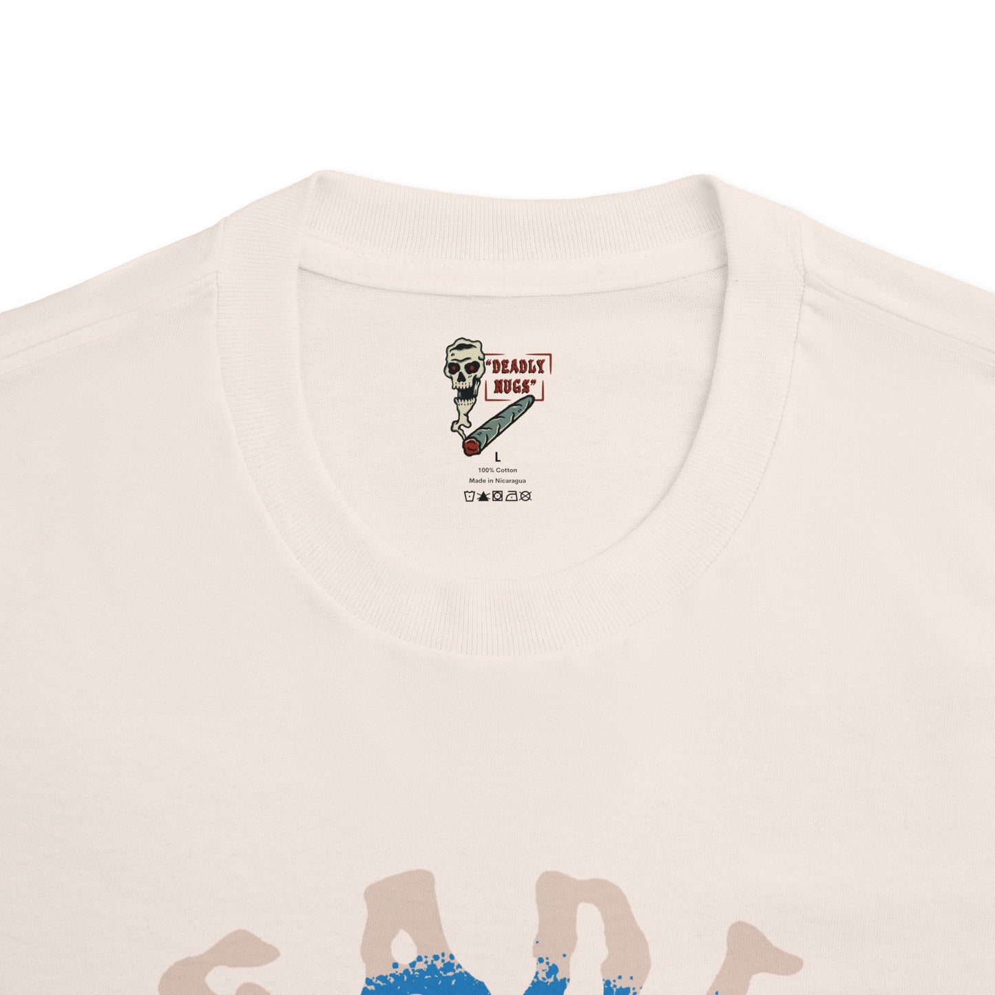 Blazed / Premium Unisex Graphic Tee Aesthetic Print Skull 420 Streetwear / DEADLY NUGS