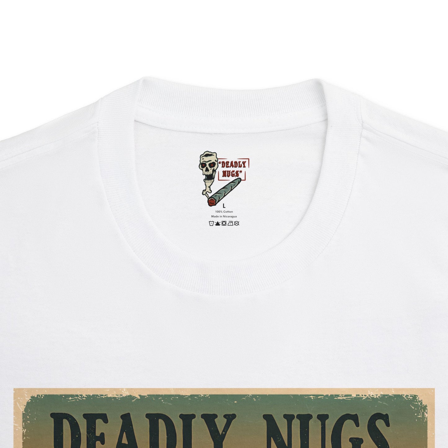 Chicago Skyline / Premium Unisex Graphic Tee Aesthetic Print Skeleton 420 Streetwear / DEADLY NUGS