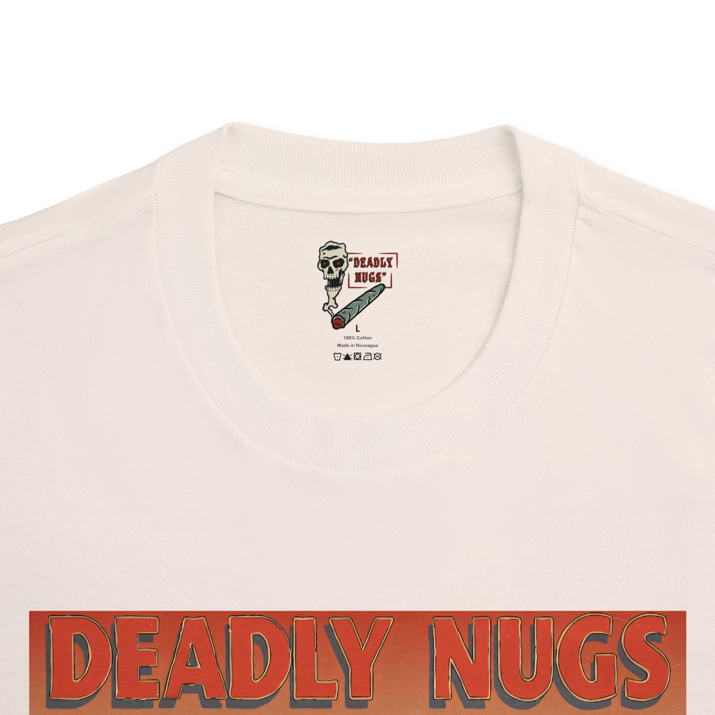 Moto Beach / Biker Dirt Bike Motorcycle Skeleton Graphic Tee / Gritty Vintage Travel Poster Art Style / 420 Underground Stoner Streetwear / DEADLY NUGS