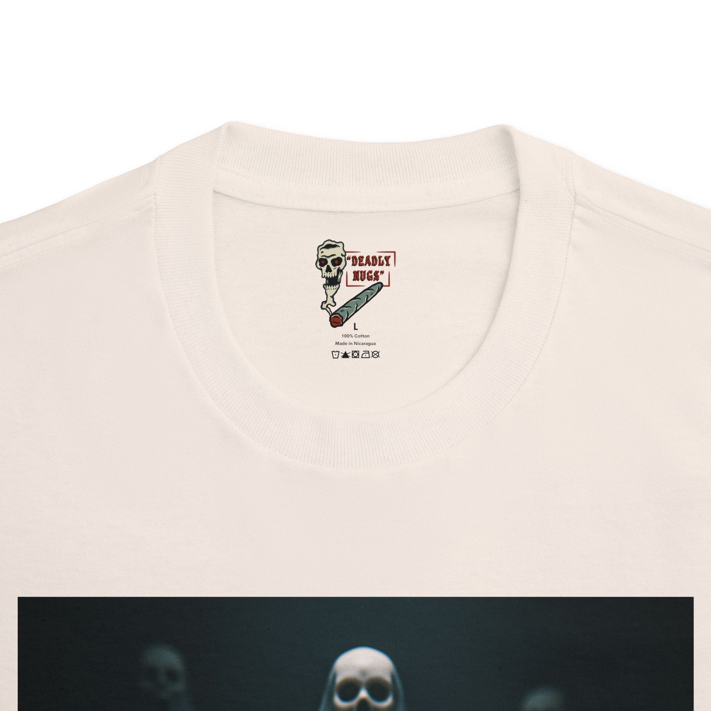 Skunk'd Spirits / Premium Unisex Graphic Tee Aesthetic Print Skull 420 / DEADLY NUGS