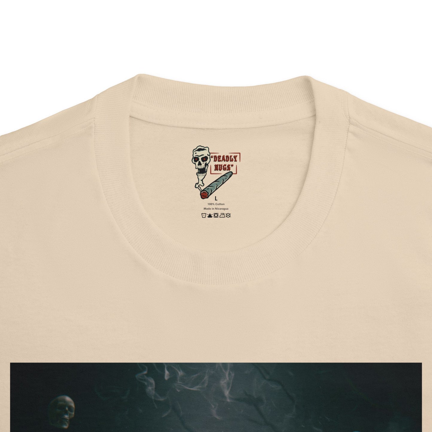 Spiritual Awakening / Premium Unisex Graphic Tee Aesthetic Print Ghost Skull 420 / DEADLY NUGS