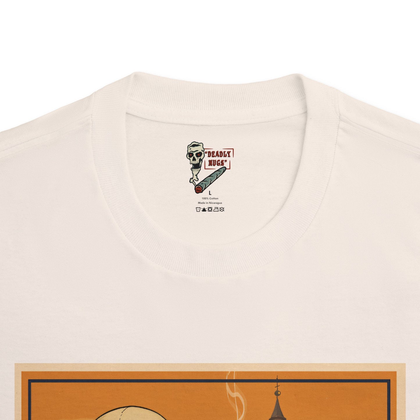 Madrid / Premium Unisex Graphic Tee Aesthetic Print Skeleton 420 Streetwear / DEADLY NUGS