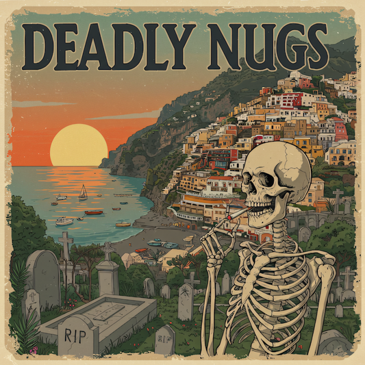 DEADLY NUGS cannabis inspired graphic tees