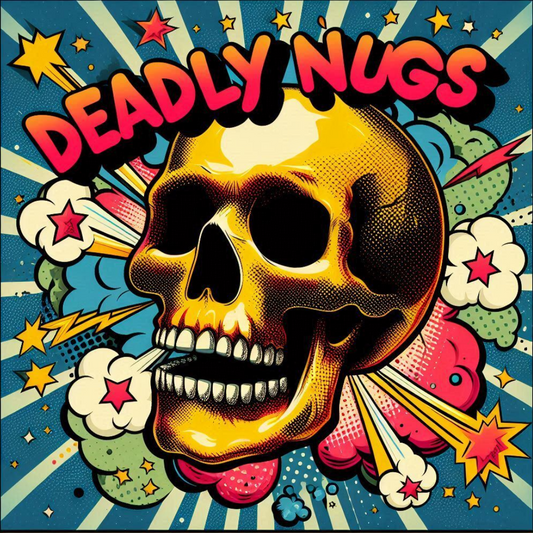 DEADLY NUGS cannabis inspired graphic tees