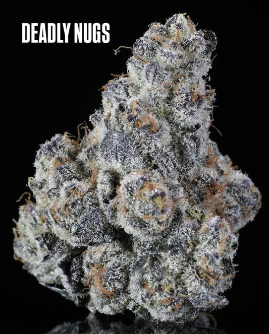 DEADLY NUGS cannabis inspired graphic tees