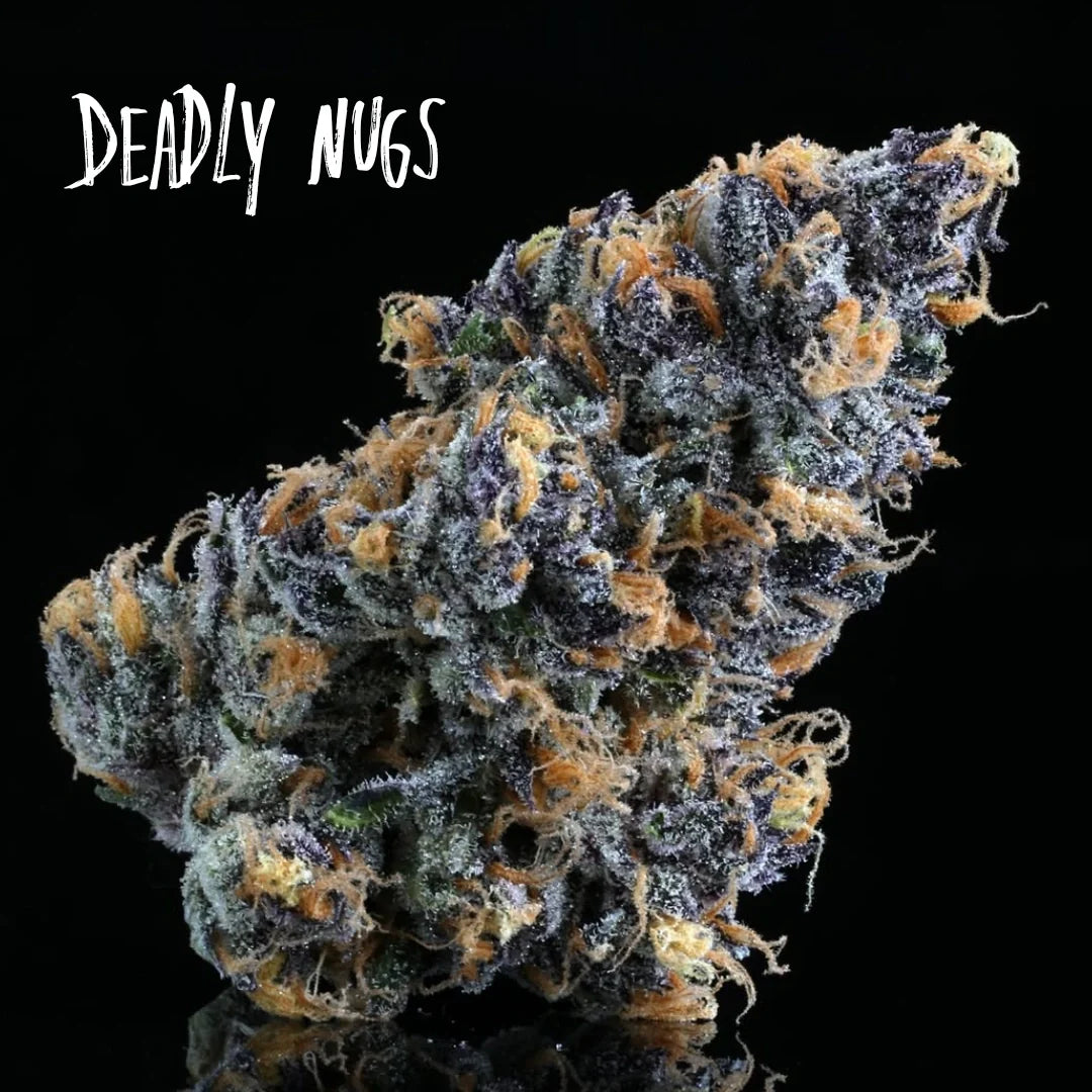 DEADLY NUGS 420 Underground Stoner Culture cannabis inspired graphic tees