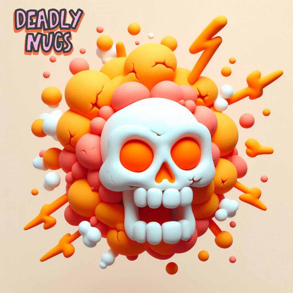 DEADLY NUGS cannabis inspired graphic tees