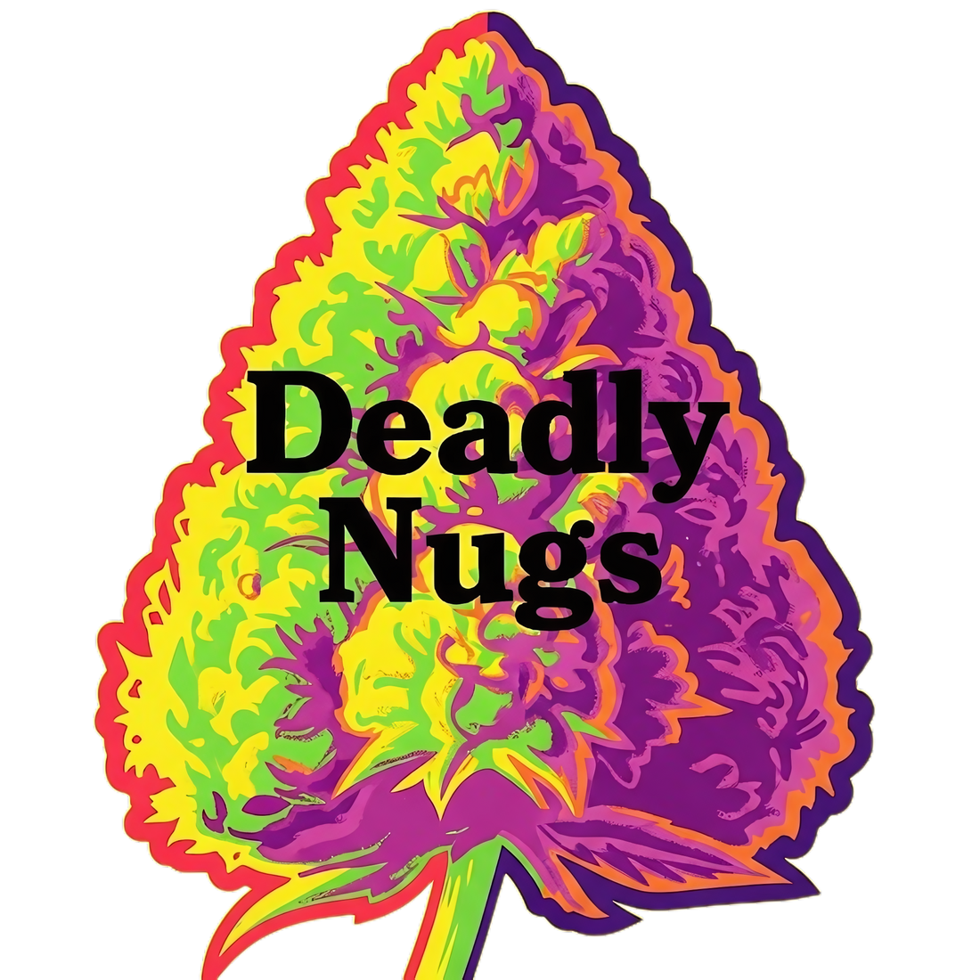 DEADLY NUGS 420 Underground Stoner Culture Cannabis Inspired Graphic Tees