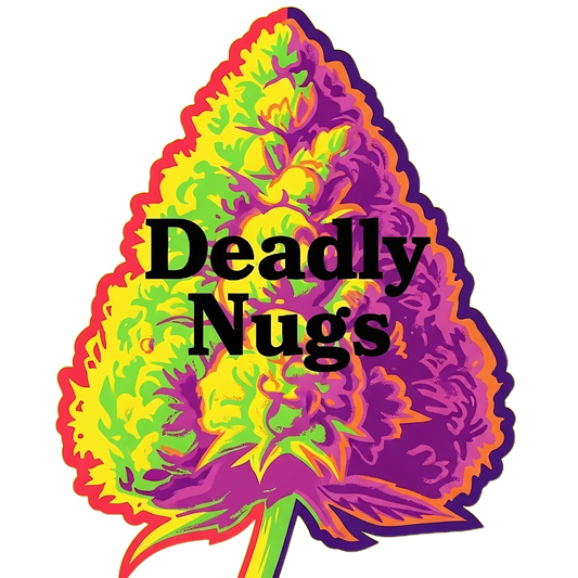 DEADLY NUGS 420 Underground Stoner Culture Cannabis Inspired Graphic Tees