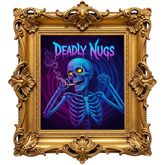 DEADLY NUGS 420 Underground Stoner Culture Cannabis Inspired Graphic Tees