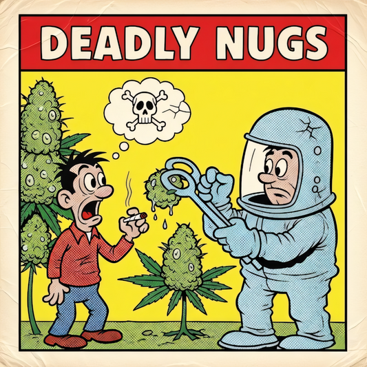DEADLY NUGS 420 Underground Stoner Culture Cannabis Inspired Graphic Tees