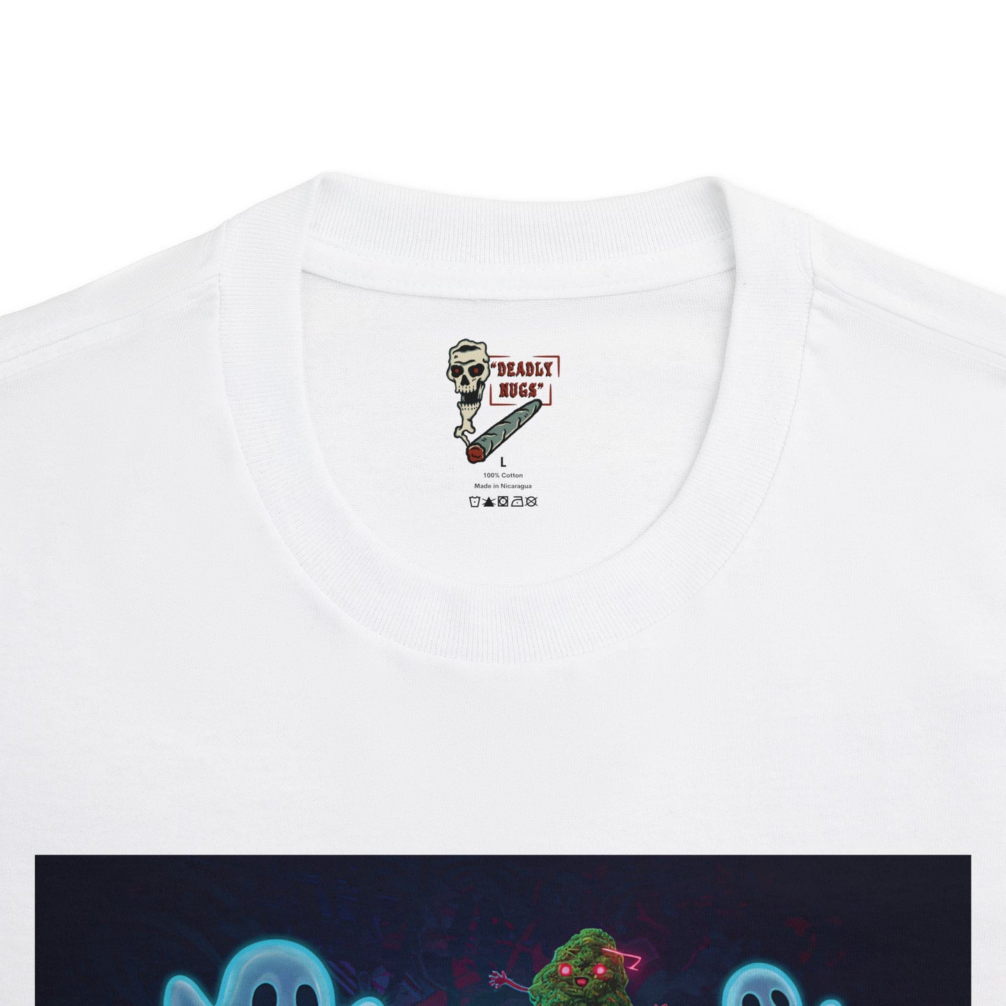 Brain Zap T-Shirt DEADLY NUGS Aesthetic Print Unisex Graphic Tee