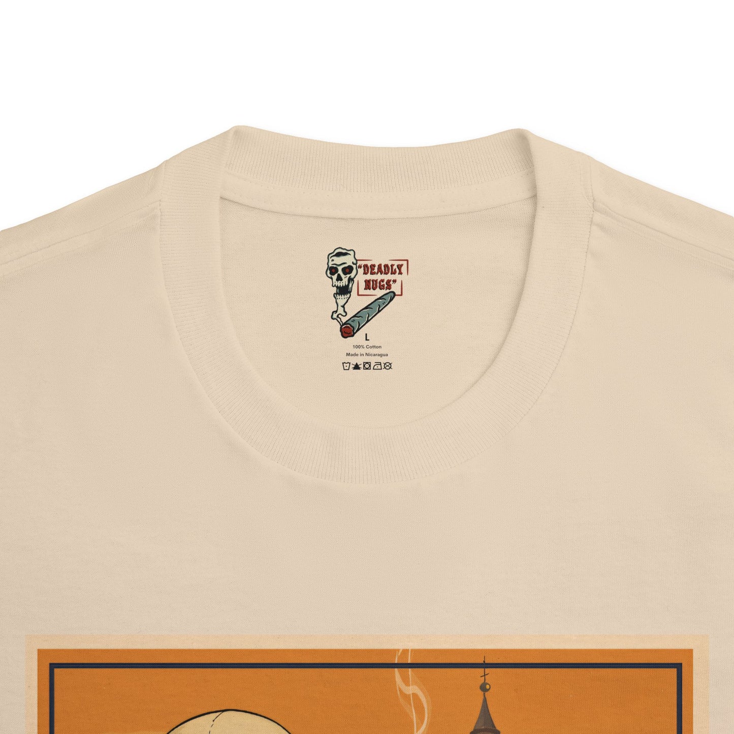 Madrid / Premium Unisex Graphic Tee Aesthetic Print Skeleton 420 Streetwear / DEADLY NUGS