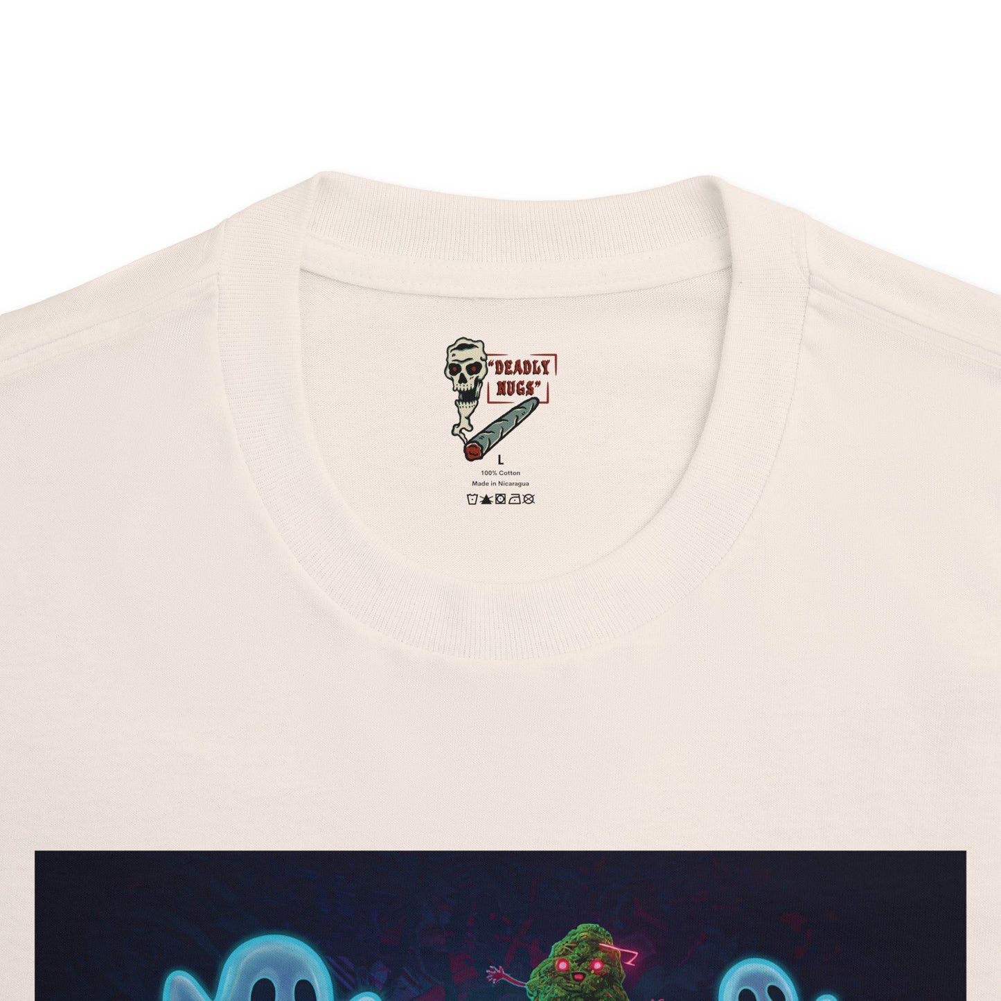 Brain Zap T-Shirt DEADLY NUGS Aesthetic Print Unisex Graphic Tee