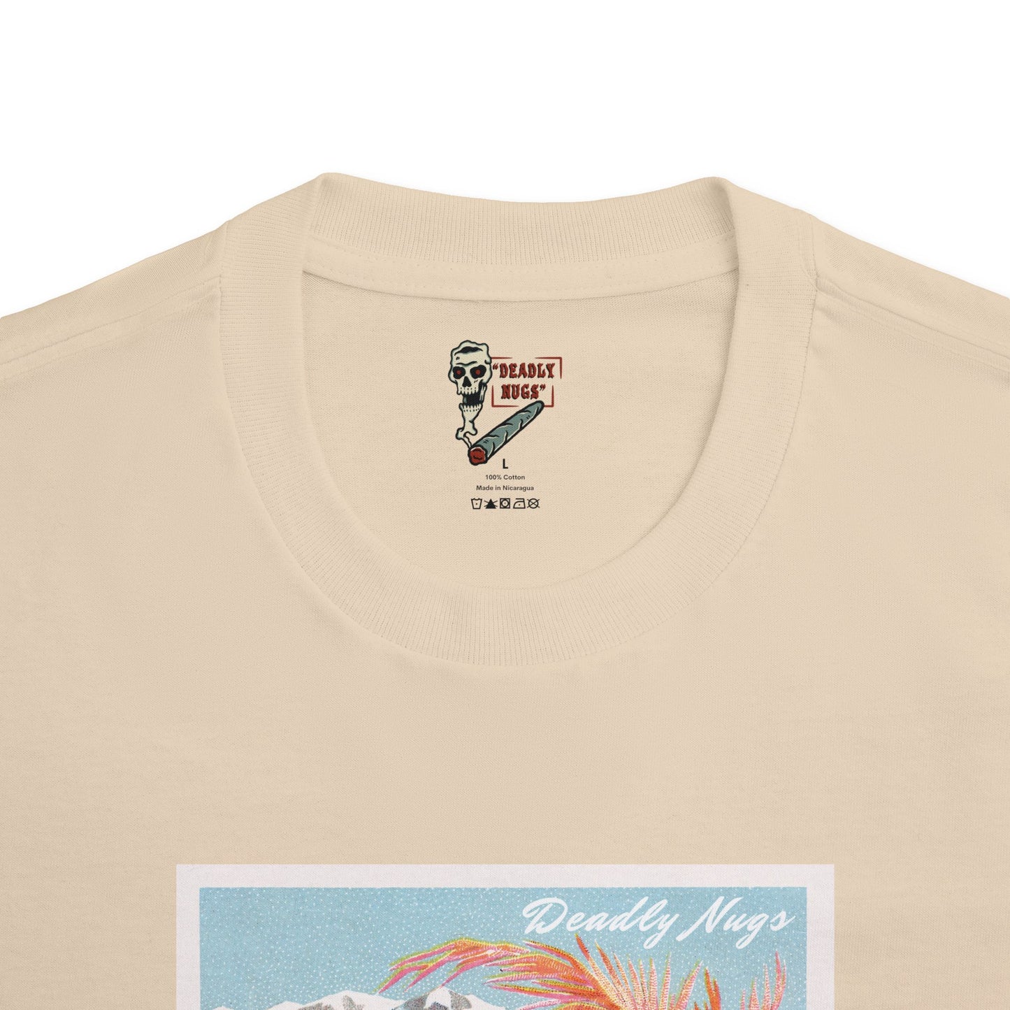 Buenas T-Shirt DEADLY NUGS Aesthetic Print Unisex Graphic Tee