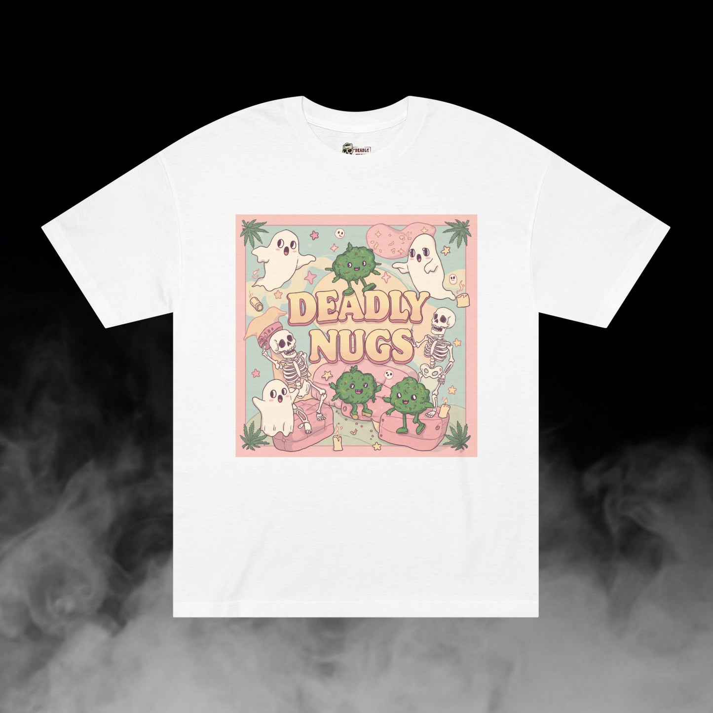 Pastel Pleasures T-Shirt DEADLY NUGS Aesthetic Print Unisex Graphic Tee