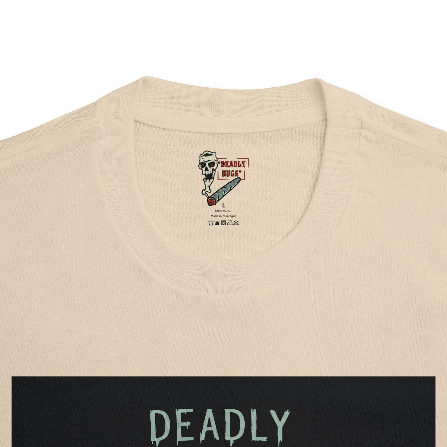 Levitating / Premium Unisex Graphic Tee Aesthetic Print Ghost Skeleton 420 / DEADLY NUGS