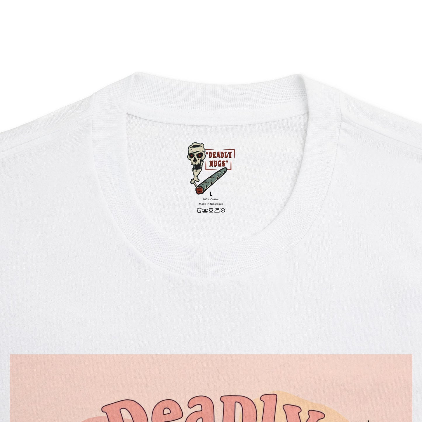 Hash It Out T-Shirt DEADLY NUGS Aesthetic Print Unisex Graphic Tee