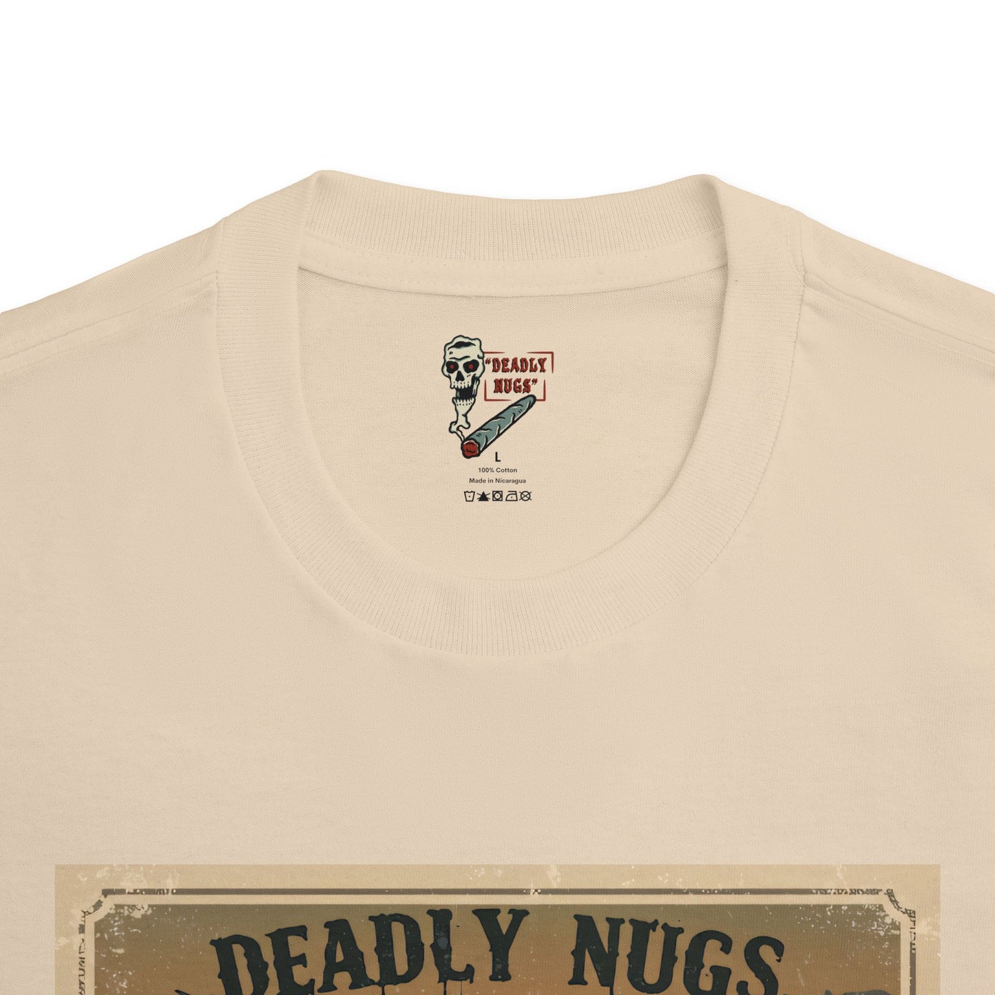 Jungle Escape / Premium Unisex Graphic Tee Aesthetic Print Skeleton 420 Streetwear / DEADLY NUGS