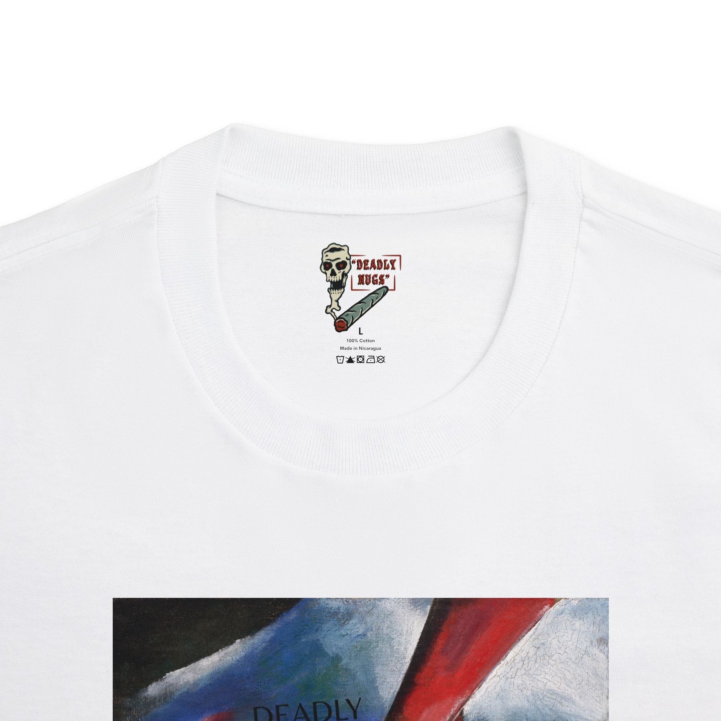 Dynamics at Play / Geometric Art Painting Graphic Tee / Classic Hypnotic Abstract Art / 420 Underground Stoner Streetwear / DEADLY NUGS