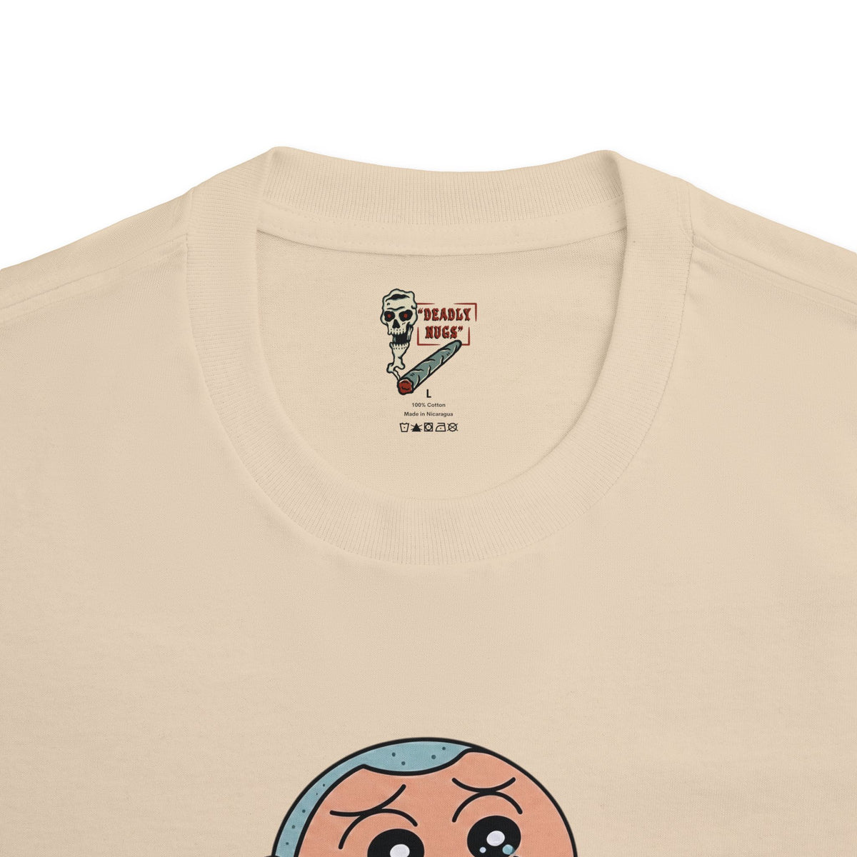 Trichome Boy / Retro Japanese Anime Comic Art Tee / 420 Underground Stoner Culture / DEADLY NUGS