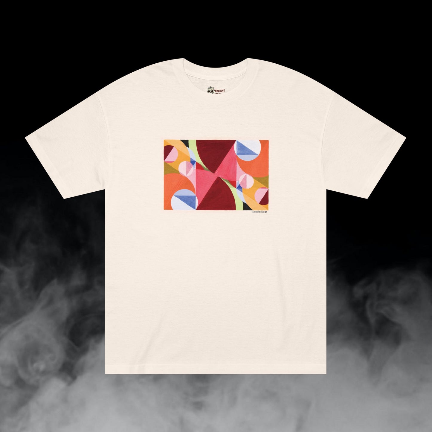 Dialed In / Geometric Art Graphic Tee / Abstract Art Style / 420 Underground Stoner Streetwear / DEADLY NUGS
