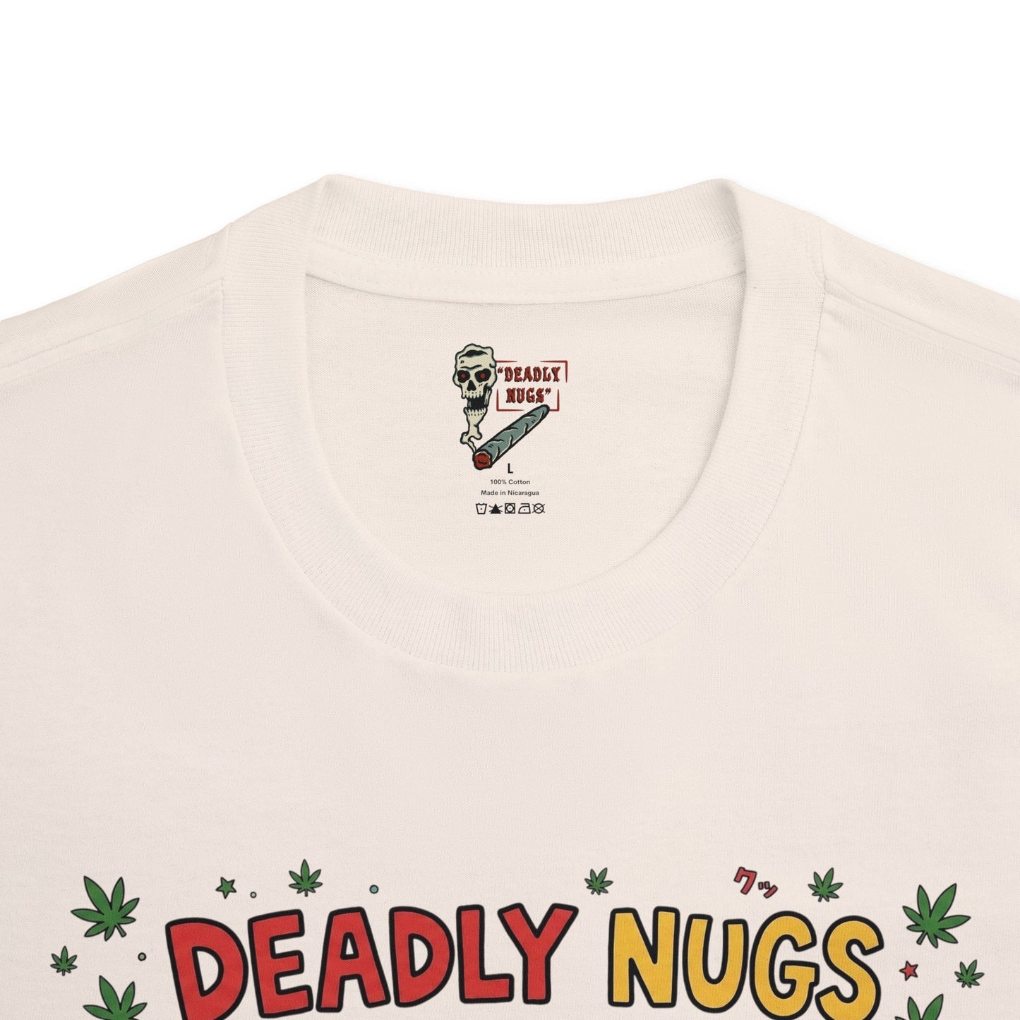 Kasukabe Stash / Retro Japanese Anime Comic Art Tee / 420 Underground Stoner Culture / DEADLY NUGS