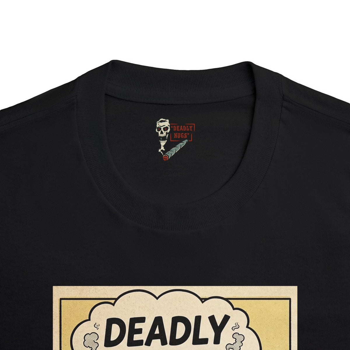 THE MARIHUANA?! / Retro Comic Panel Art Tee / 420 Underground Stoner Culture / DEADLY NUGS