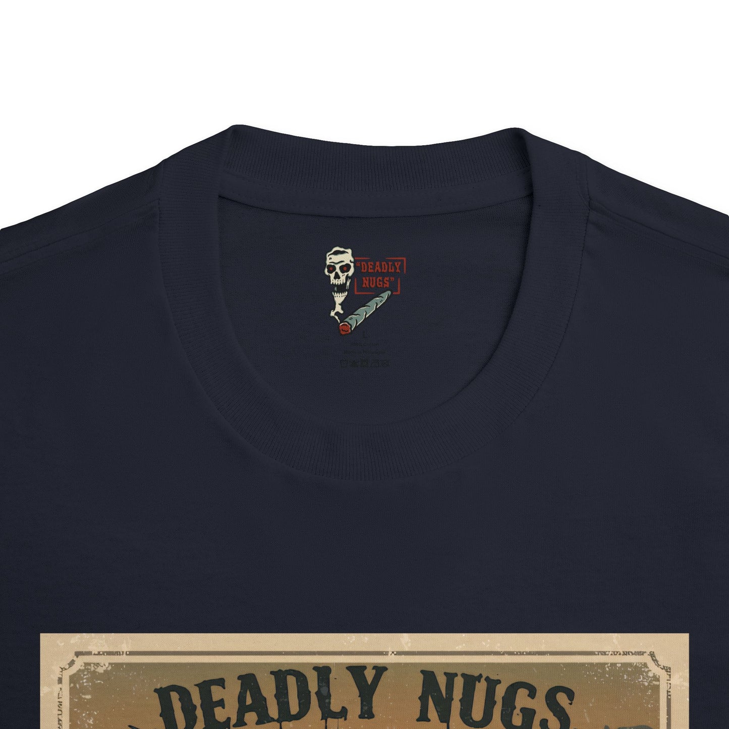 Jungle Escape / Premium Unisex Graphic Tee Aesthetic Print Skeleton 420 Streetwear / DEADLY NUGS