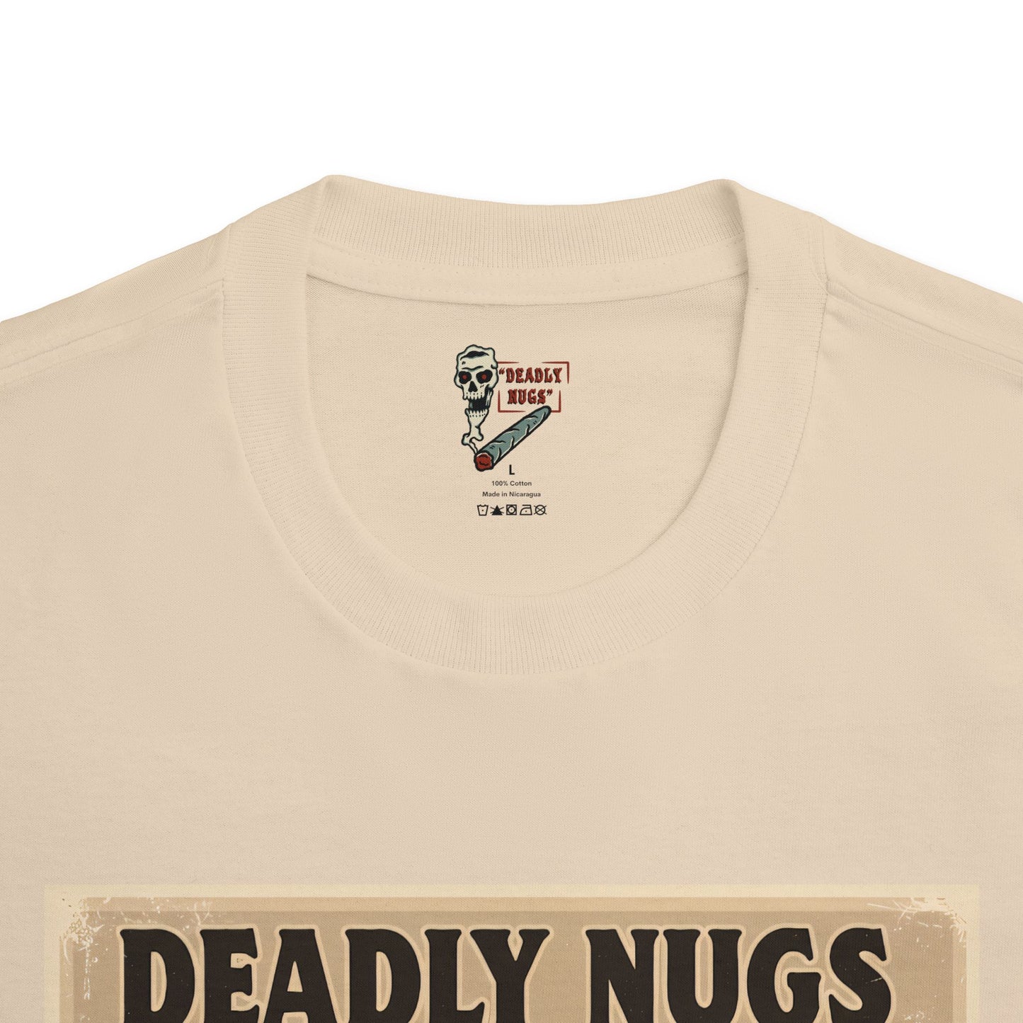 Rest In Peace / Premium Unisex Graphic Tee Aesthetic Print Skeleton 420 Streetwear / DEADLY NUGS