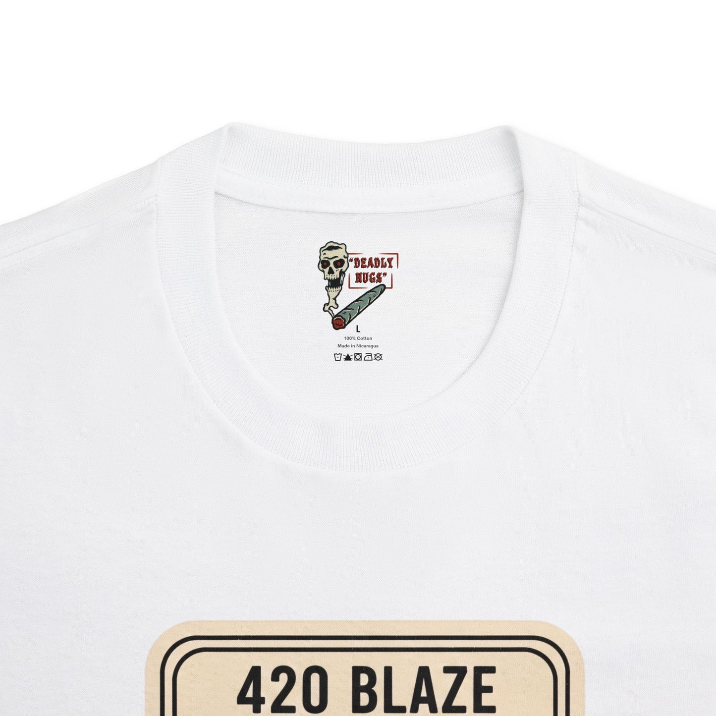 Blaze Adventure / Dragon Puffin Cannabis Treasure Chest Graphic Tee / Vintage Retro Cartoon Comic Style / 420 Underground Stoner Culture / DEADLY NUGS