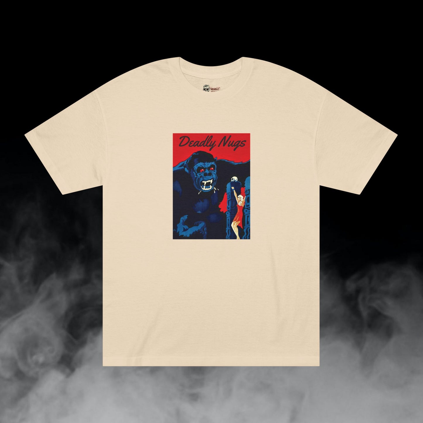 Ape Crazy T-Shirt DEADLY NUGS Aesthetic Print Unisex Graphic Tee