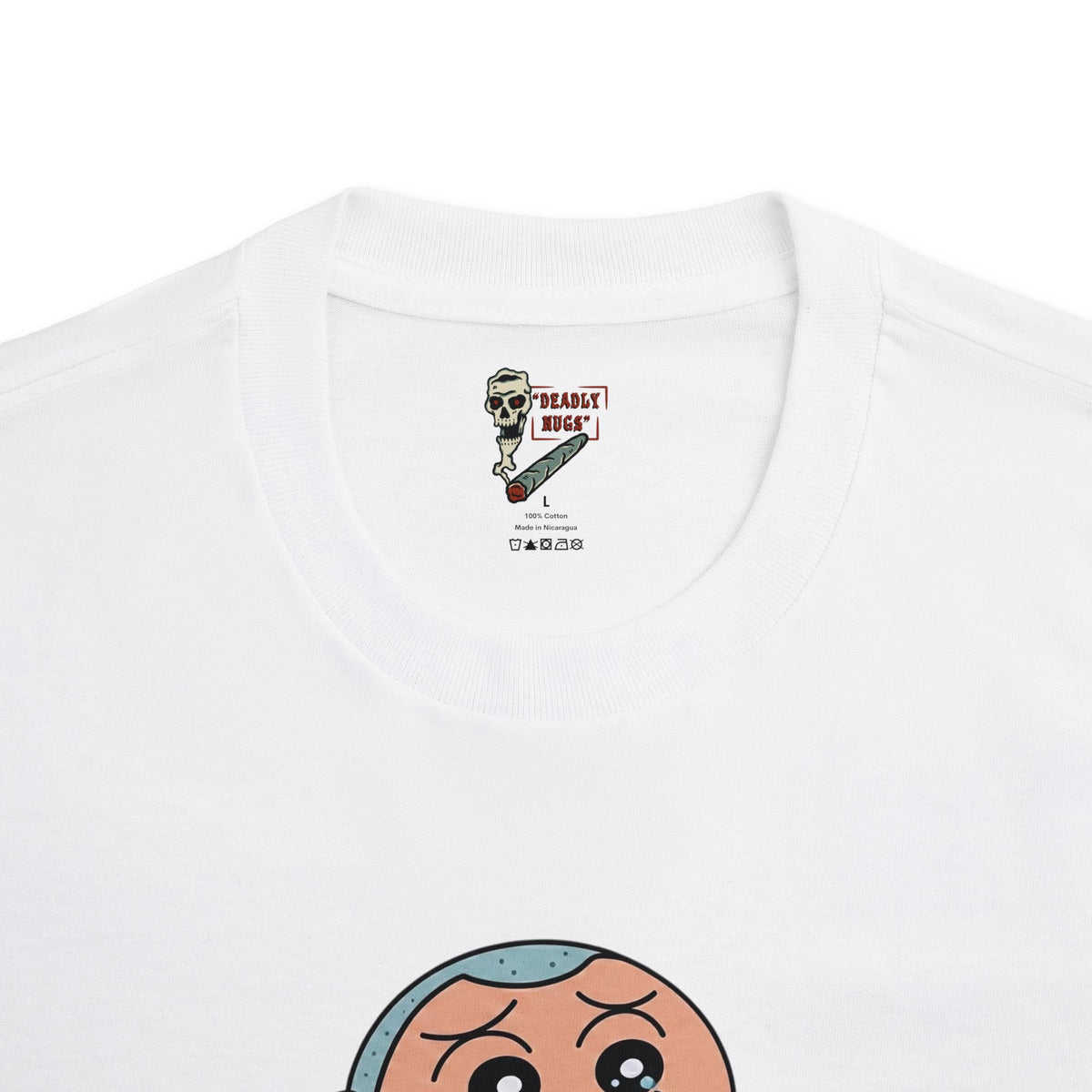 Trichome Boy / Retro Japanese Anime Comic Art Tee / 420 Underground Stoner Culture / DEADLY NUGS