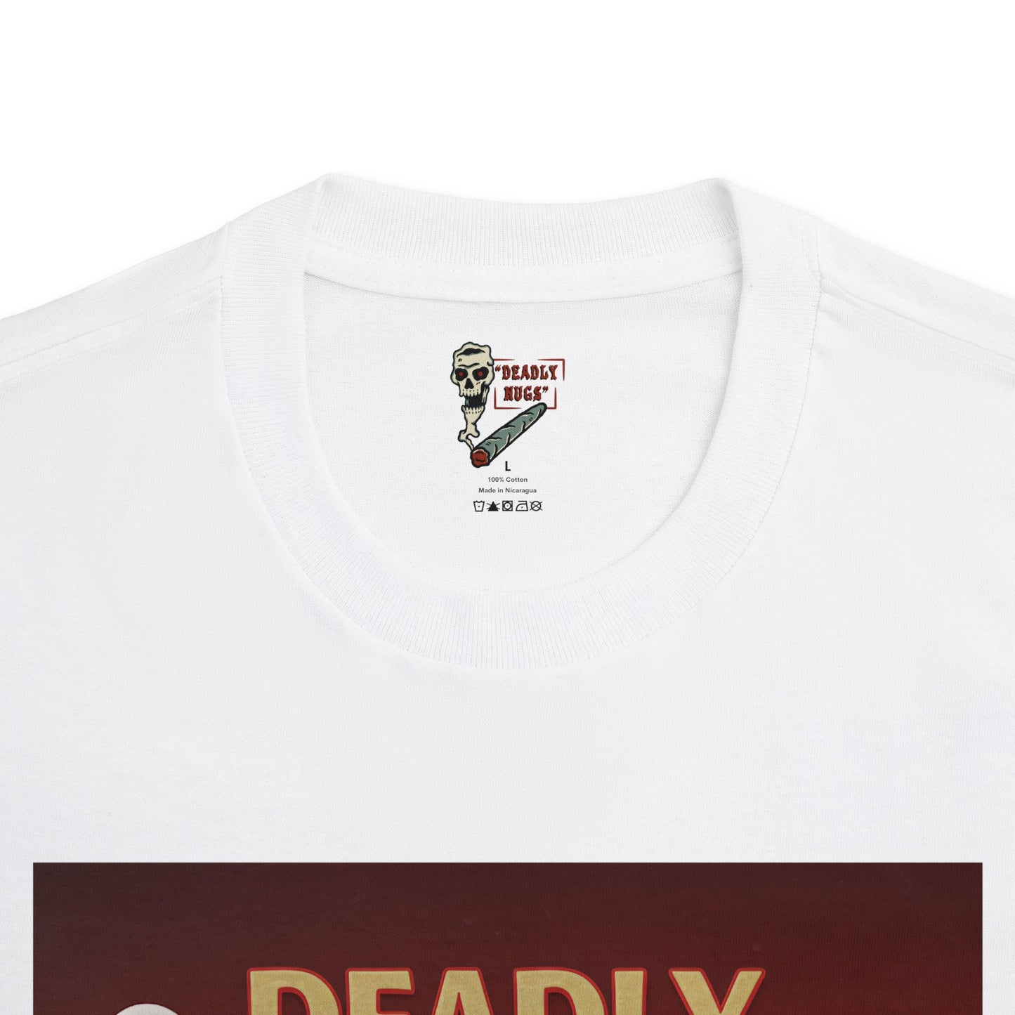 Rowdy Bunch / Bud Characters Ghosts Skeleton Graphic Tee / Hyper-Realistic Toy Model Art / 420 Underground Stoner Streetwear / DEADLY NUGS