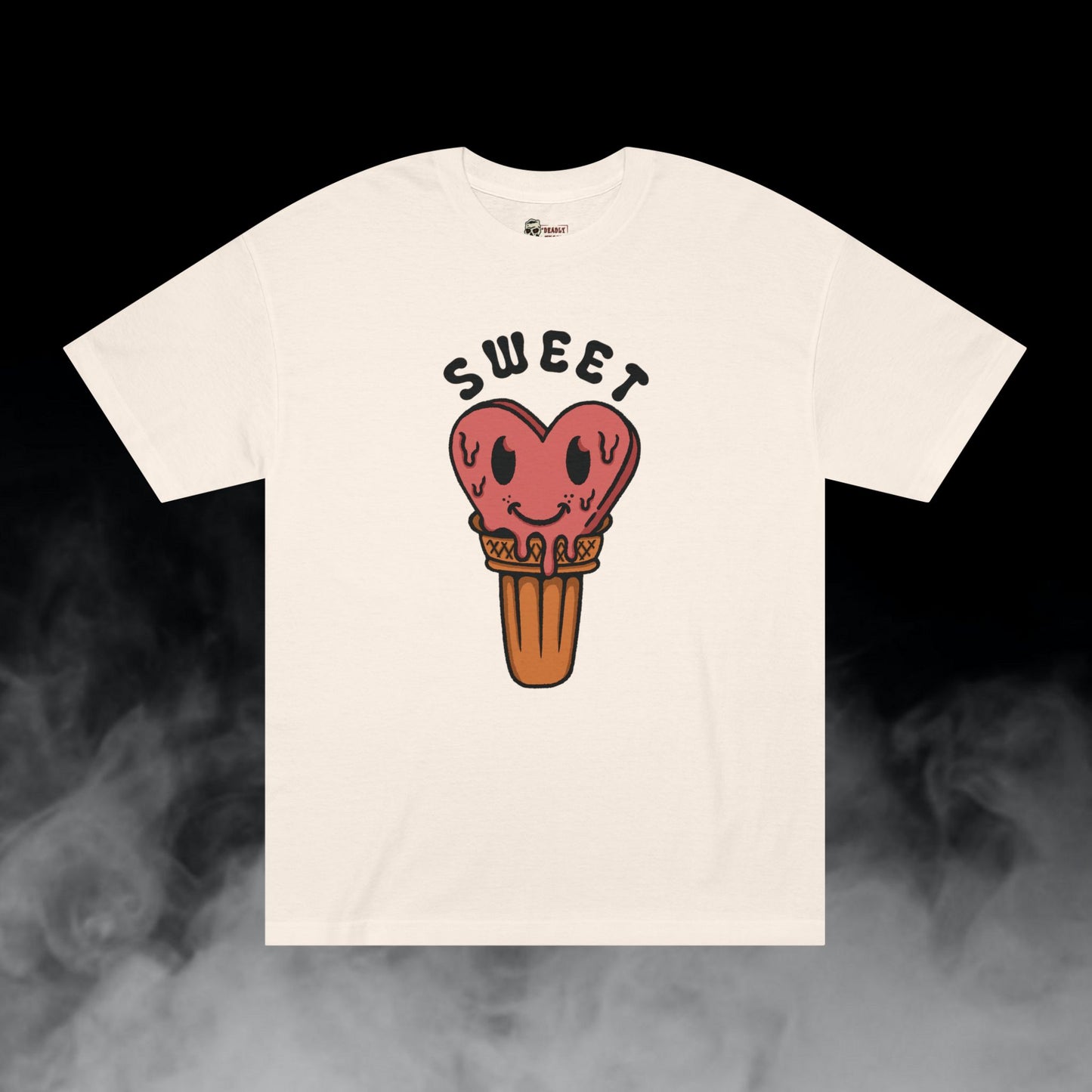 Sweet Heart T-Shirt DEADLY NUGS Aesthetic Print Unisex Graphic Tee