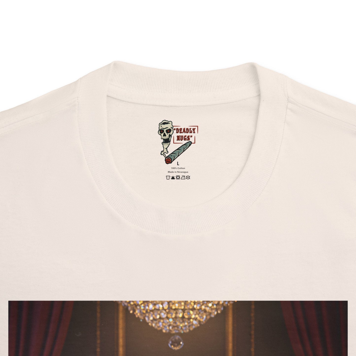 Iced Out Luxury T-Shirt DEADLY NUGS Aesthetic Print Unisex Graphic Tee