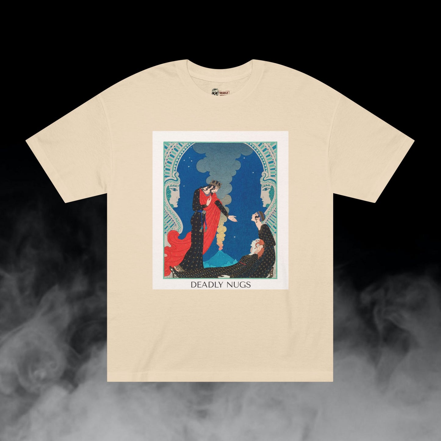 She's Hella High / Chronic make you pass out Graphic Tee / Classic Vintage Art Style / 420 Underground Stoner Streetwear / DEADLY NUGS