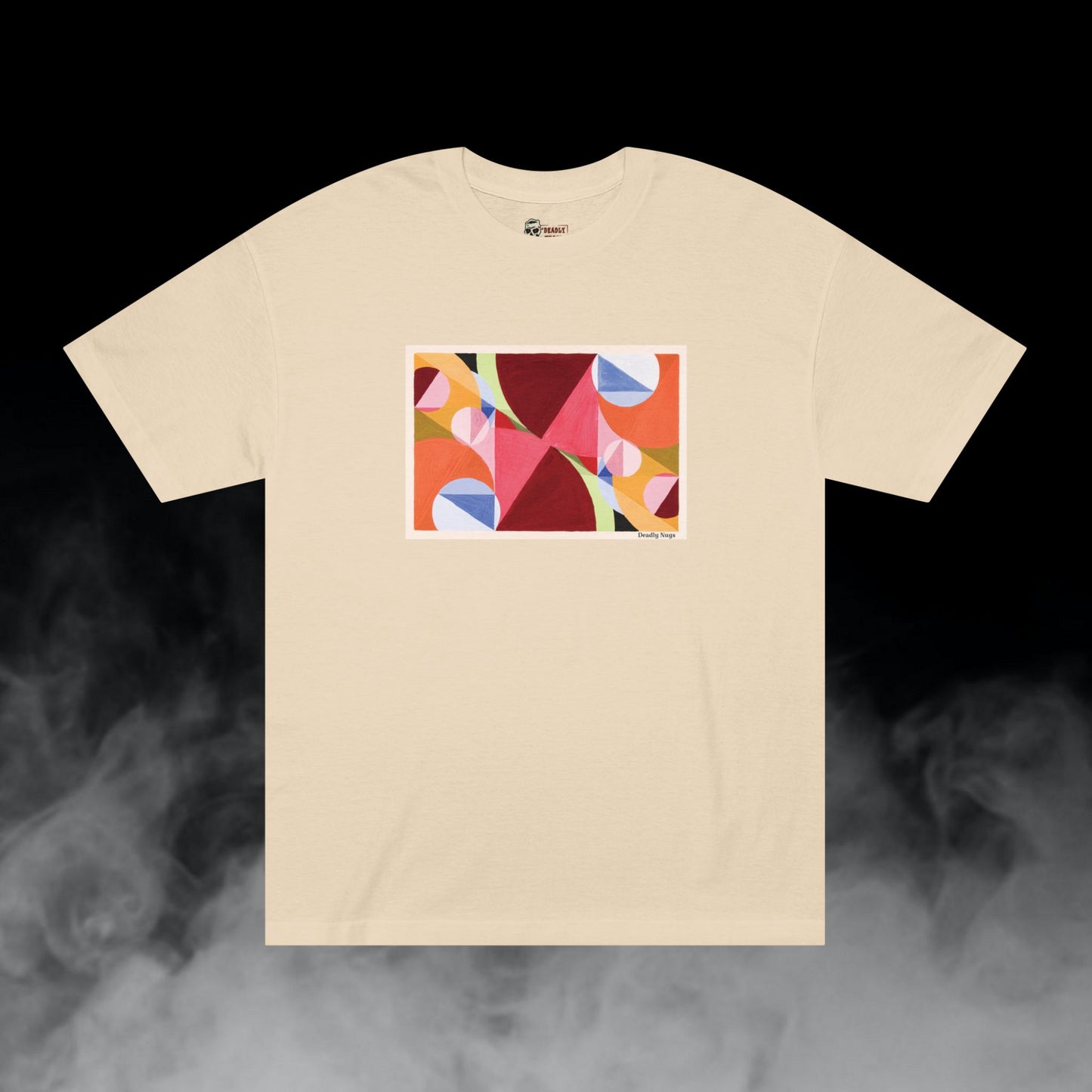Dialed In / Geometric Art Graphic Tee / Abstract Art Style / 420 Underground Stoner Streetwear / DEADLY NUGS