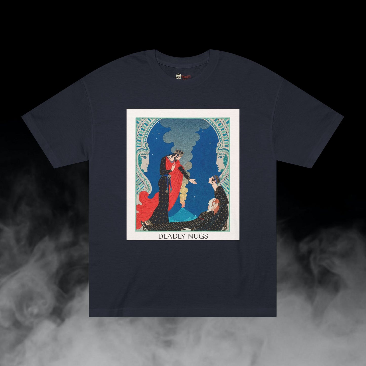 She's Hella High / Chronic make you pass out Graphic Tee / Classic Vintage Art Style / 420 Underground Stoner Streetwear / DEADLY NUGS