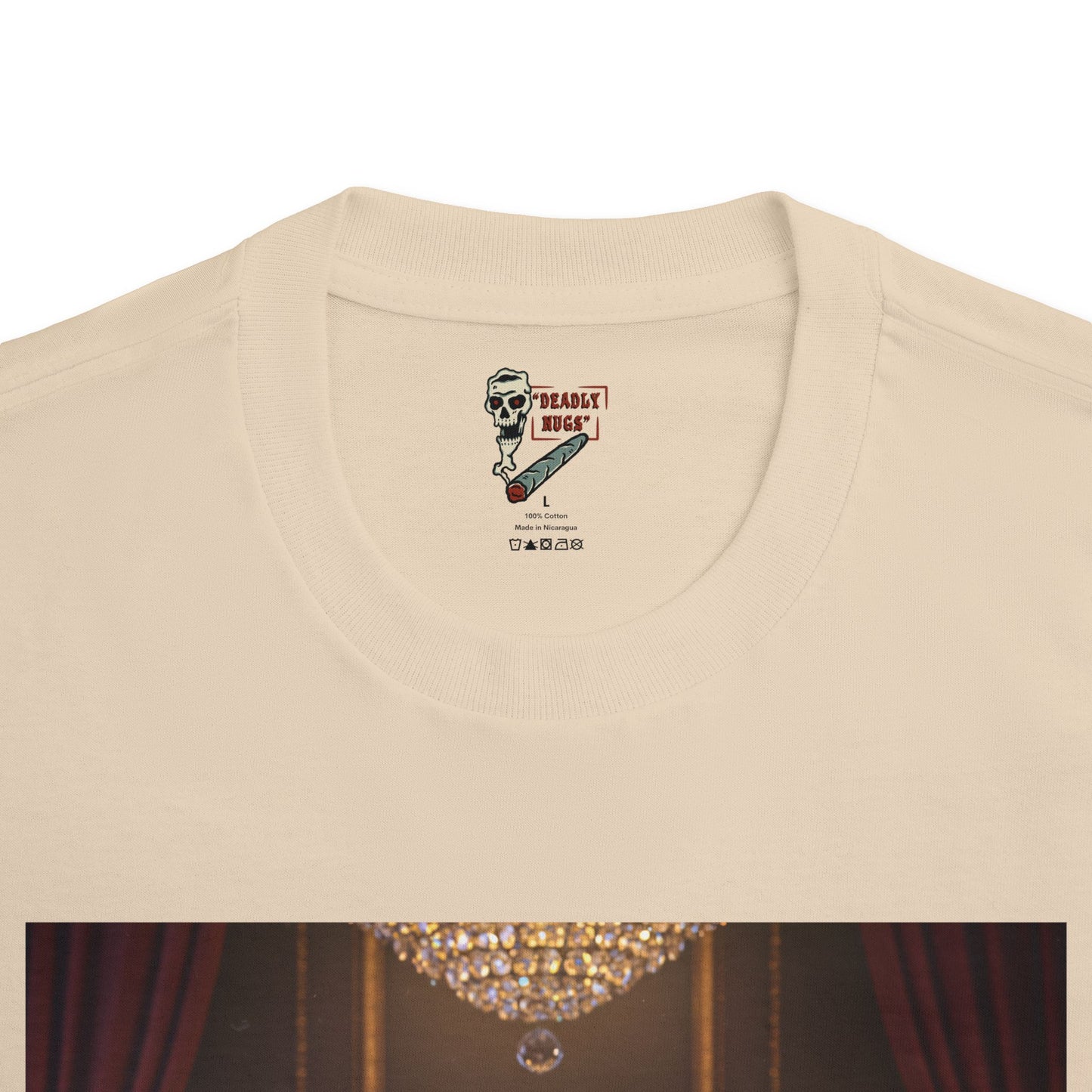 Iced Out Luxury T-Shirt DEADLY NUGS Aesthetic Print Unisex Graphic Tee