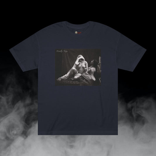 Lovely / Vintage Women Graphic Tee / Classic Retro Photo Art Style / 420 Underground Stoner Streetwear / DEADLY NUGS