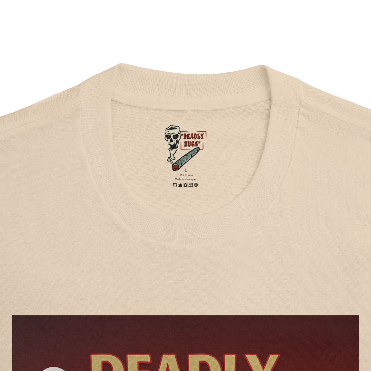 Rowdy Bunch / Bud Characters Ghosts Skeleton Graphic Tee / Hyper-Realistic Toy Model Art / 420 Underground Stoner Streetwear / DEADLY NUGS