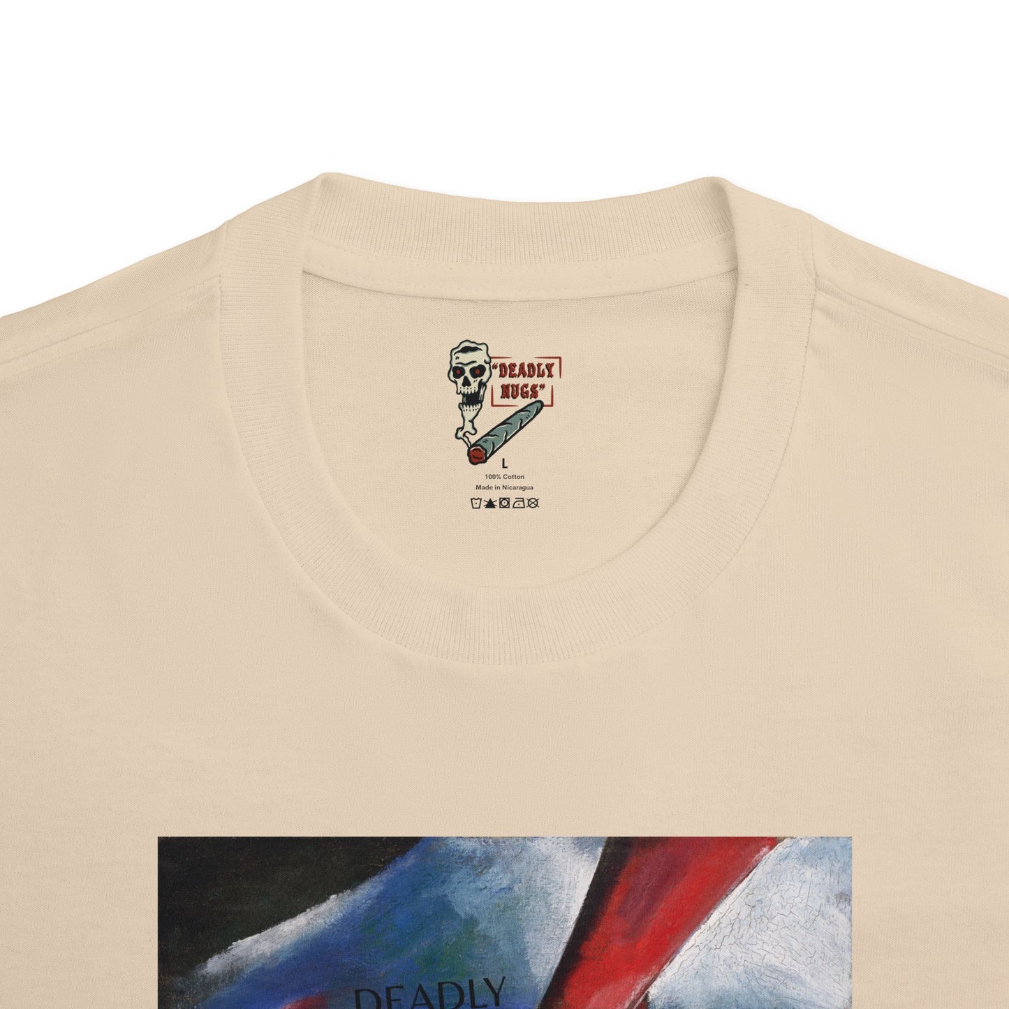 Dynamics at Play / Geometric Art Painting Graphic Tee / Classic Hypnotic Abstract Art / 420 Underground Stoner Streetwear / DEADLY NUGS