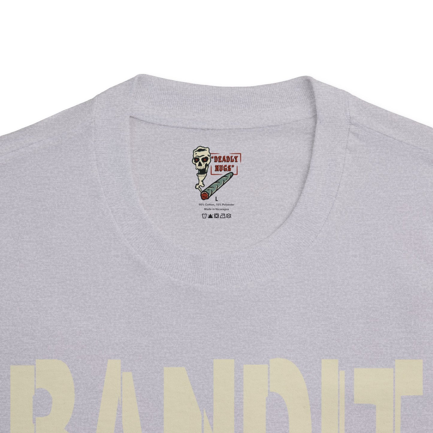 Bandit T-Shirt DEADLY NUGS Aesthetic Print Unisex Graphic Tee